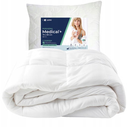 Kołdra Medical 140x200 cm Antyalergiczna Poduszka 70x80 cm