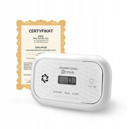 Czujnik detektor tlenek węgla, Co czad 10 lat