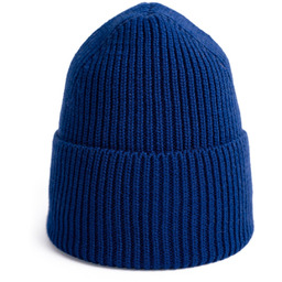 Czapka Damska Młodzieżowa Beanie Podwijana Zimowa 100% Wełna