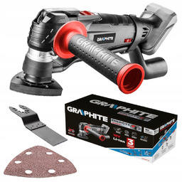 Graphite Narzędzie Wielofunkcyjne Szlifierka Akumulatorowe 18V Energy+