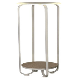 Monkey Ladder Biała szafka nocna z możliwością ściemniania