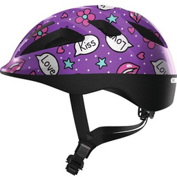 ABUS Kask rowerowy Smooty 2.0 Fioletowy dla Dzieci