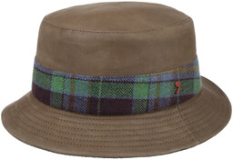 Kapelusz Skórzany Max Bucket by Alfonso D Este,