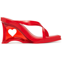 Japonki Melissa Melissa Glass Heel Ad 35801 Czerwony