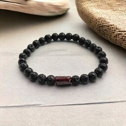 Pakamera Damska : granat & lawa : energia,