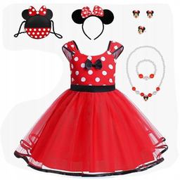 Kostium Myszka Miki Akcesoria Rozmiar 6-7 Lat 120