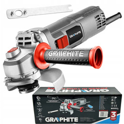 Graphite Szlifierka Kątowa Sieciowa 1600W 125x22.2 mm 3000-11000rpm