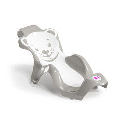 Ok Baby Leżaczek do kąpieli Buddy 28x25x64 szary