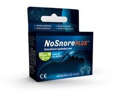 NoSnore Plus Wkładka do Nosa przeciw Chrapaniu rozm