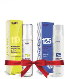 Purles 119 Repairing Night Peel + 125 HyalurSoft