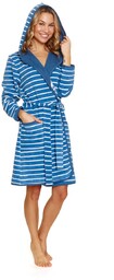 Szlafrok damski SWW 7225 blue
