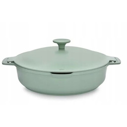 Patelnia głęboka z powłoką Qualum Basic z pokrywką