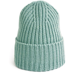 Czapka Damska Młodzieżowa Beanie Podwijana Zimowa 100% Wełna
