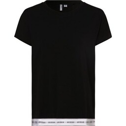 GUESS Damska koszulka od piżamy Kobiety Bawełna czarny