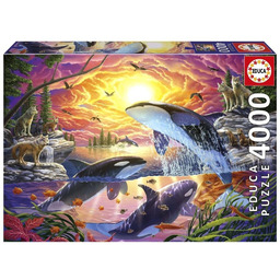Puzzle 4000 Uwolnić orkę