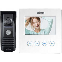Wideodomofon Wideo Domofon Eura Atira Furtka Brama