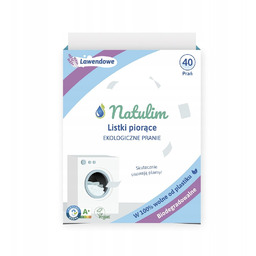 Listki Natulim Eko Do Prania Lawendowe Skuteczny Detergent