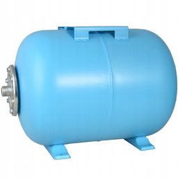 Zbiornik Hydroforowy Poziomy Poziom Przeponowy Hydrofor 50L Stal
