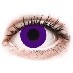 CRAZY LENS - Solid Violet - jednodniowe korekcyjne
