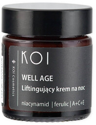 Koi Liftingujący krem na noc Niacynamid, ferulic, witaminy