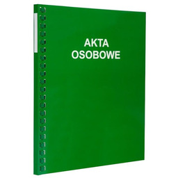 Skoroszyty do akt osob KONFEX b.wew [10] ziel.