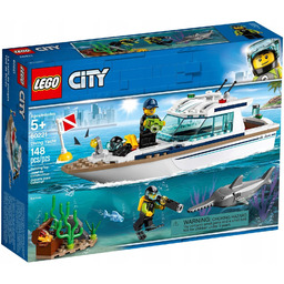 Lego City 60221 Jacht Statek Łódź
