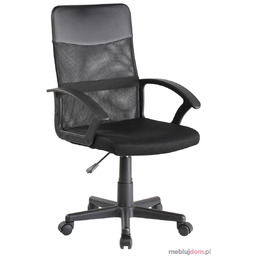 Fotel obrotowy QZY-68 Czarny