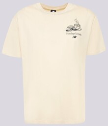 New Balance T-Shirt Koszulka Essentials Cafe Java Cotto