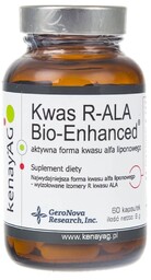 Kenay Kwas R-ALA Bio-Enhanced Aktywna forma kwasu liponowego