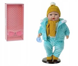 Lalka Bobas 40cm Mówi, Śpiewa, Lalka w opakowaniu