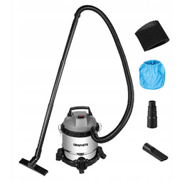 Odkurzacz warsztatowy przemysłowy sucho mokro 800W 12l akcesoria