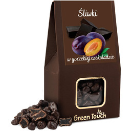 Śliwki suszone w gorzkiej czekoladzie 100 g