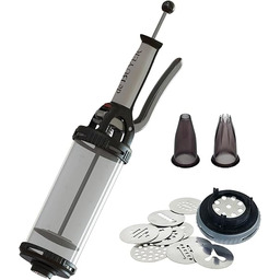 DE BUYER -3358.01 Strzykawka kuchenna, silikonowa, szara, 27,9