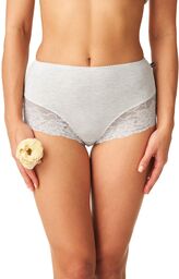 Figi damskie bawełniane (2 pack) z wysokim stanem