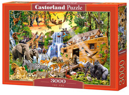 Puzzle, Zwierzęta Arka Noego, 3000 el.