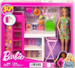 Mattel BARBIE SPIŻARNIA ZESTAW + LALKA HJV38