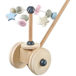 Selecta 64018 Sternchenkarusell, drewniana figurka do pchania, 20