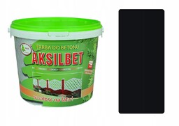 Farba Aksilbet do betonu ogrodzeń muru 2,5L czarna