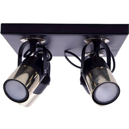 MILAGRO MLP4853 Lampa sufitowa WILSON BLACK 4xGU10