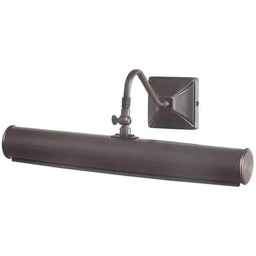 Lampa obrazowa metalowa brązowa 2-punktowa PL1-20-DB z serii