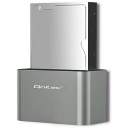 QOLTEC STACJA DOKUJĄCA HDD/SSD 2.5"/3.5" SATA USB 3.0