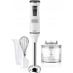 Blender ręczny Black+Decker BXHBA600E 600 W biały
