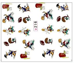 Naklejki wodne do paznokci bajkowe Nr 216