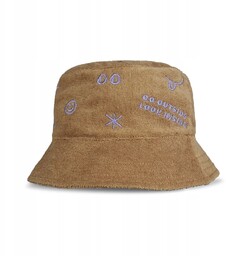 Happymess: kapelusz bucket hat Frotte Caramel 3/