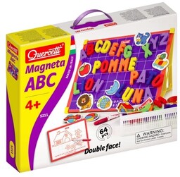 Quercetti, Magnetino, Literki, zestaw edukacyjny