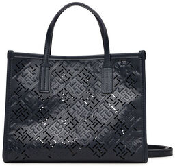 Torebka Tommy Hilfiger Th City Mini AW0AW17500 Granatowy