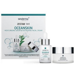 SESDERMA OCEANSKIN Zestaw Serum nawilżające, 30ml + Odżywczy