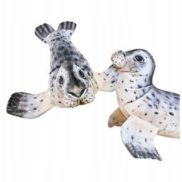 Poduszka maskotka pluszak Gaby Foka 55cm