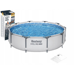 Basen Ogrodowy Stelażowy Okrągły Bestway 56406 305x76 New2026