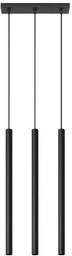 Lampa wisząca PASTELO 3 czarna SL.0470 - Sollux